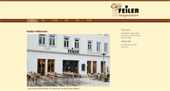 Desktop Screenshot of cafe-feiler.de
